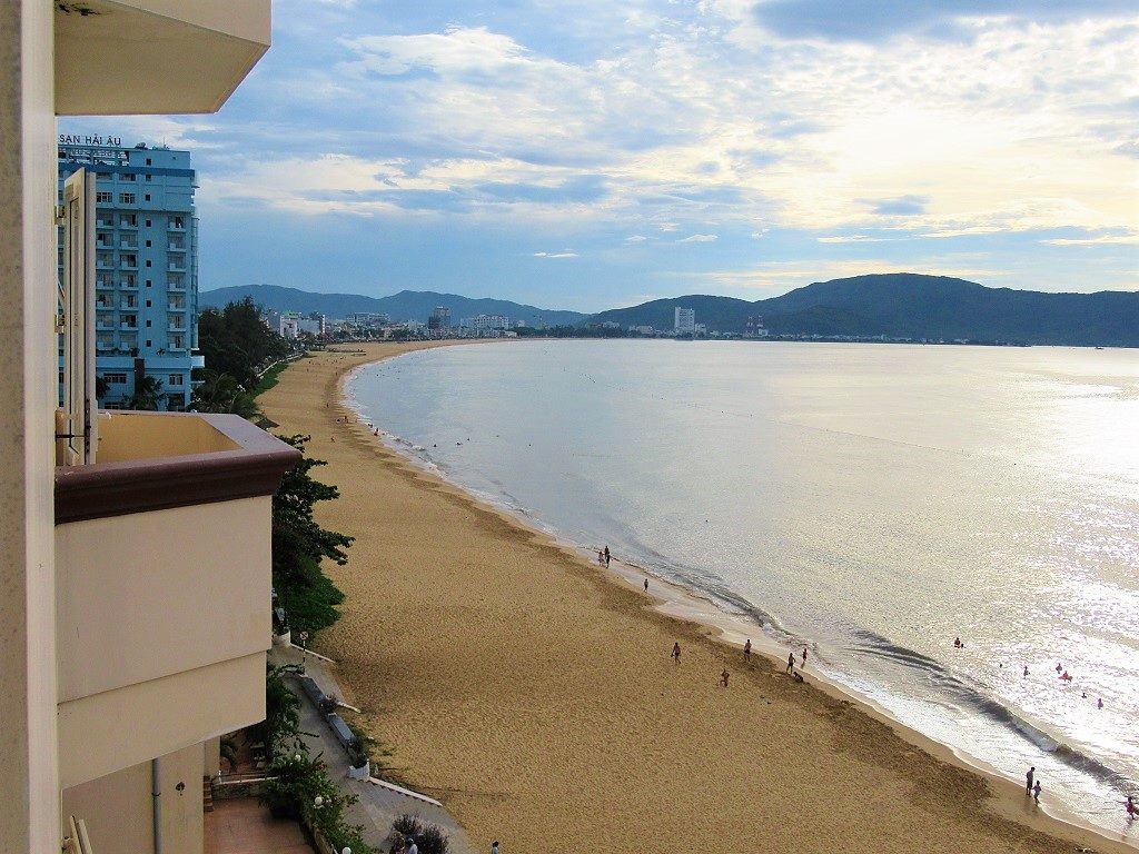 View of Quy Nhon beach, Binh Dinh, Vietnam