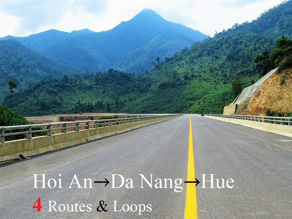 Hoi An-Danang-Hue: 4 Motorbike Routes & Loops