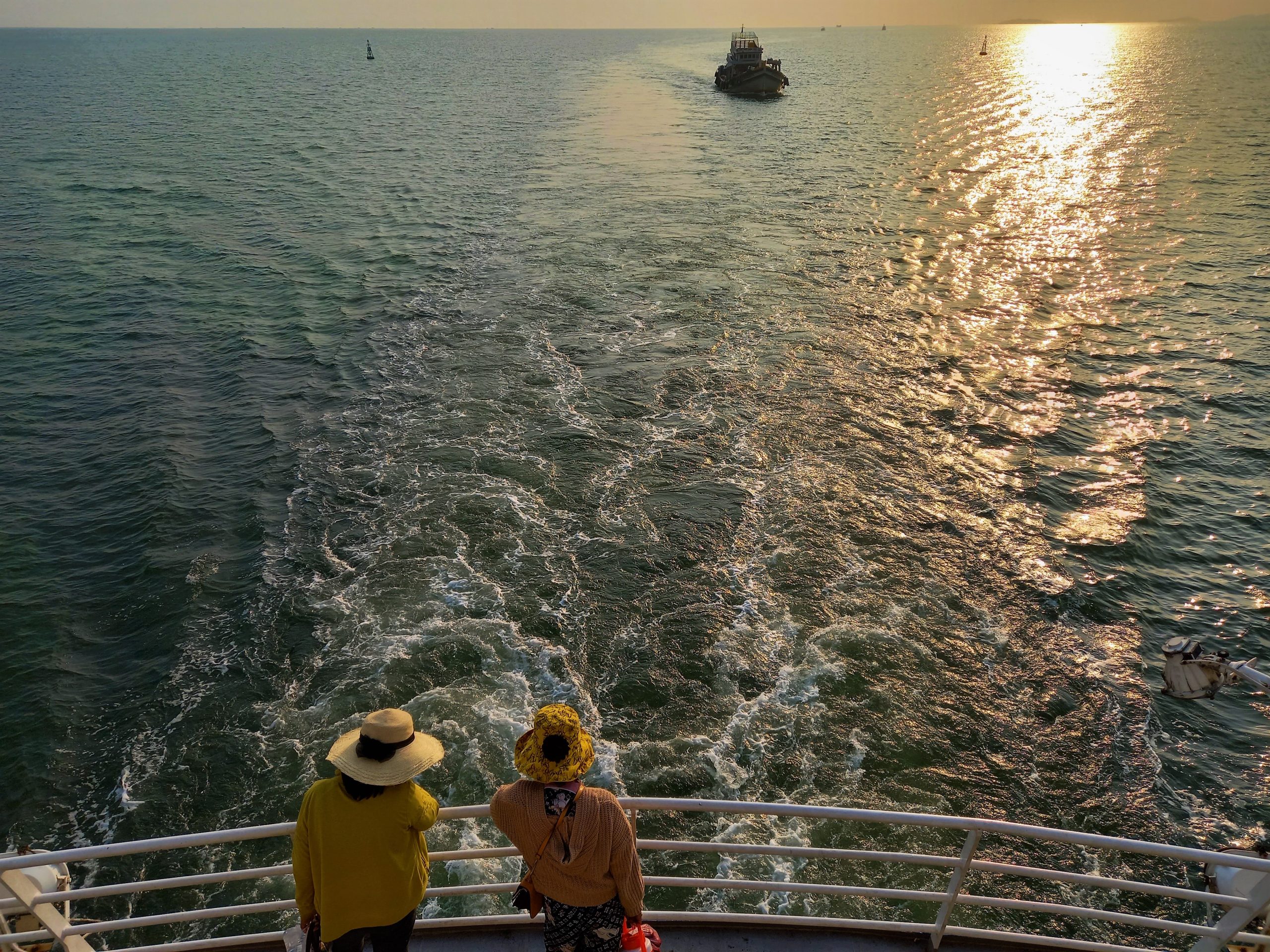 Phu Quoc Island by Boat, Passengers, Motorbikes and Cars