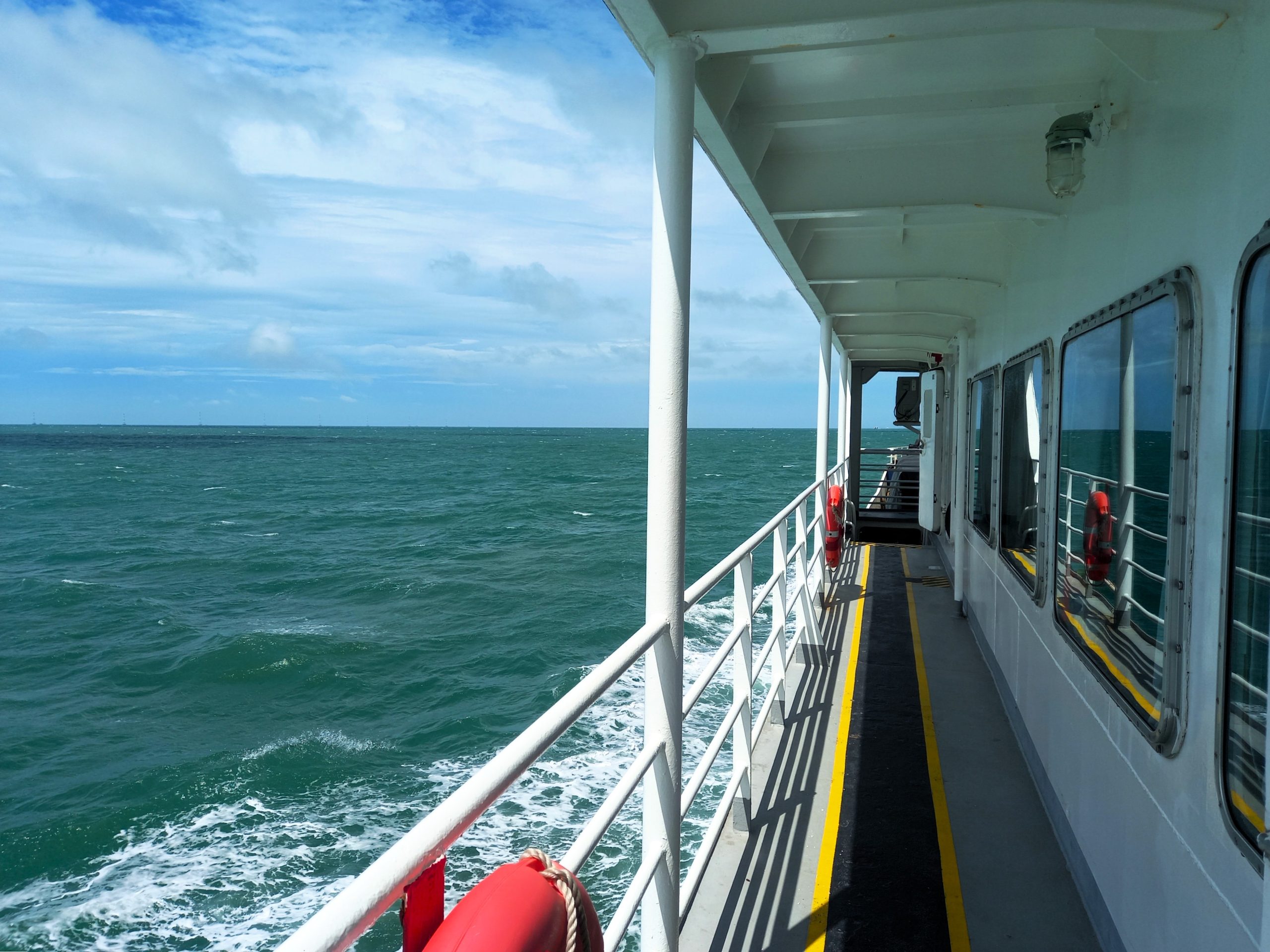 Phu Quoc Island by Boat, Passengers, Motorbikes and Cars