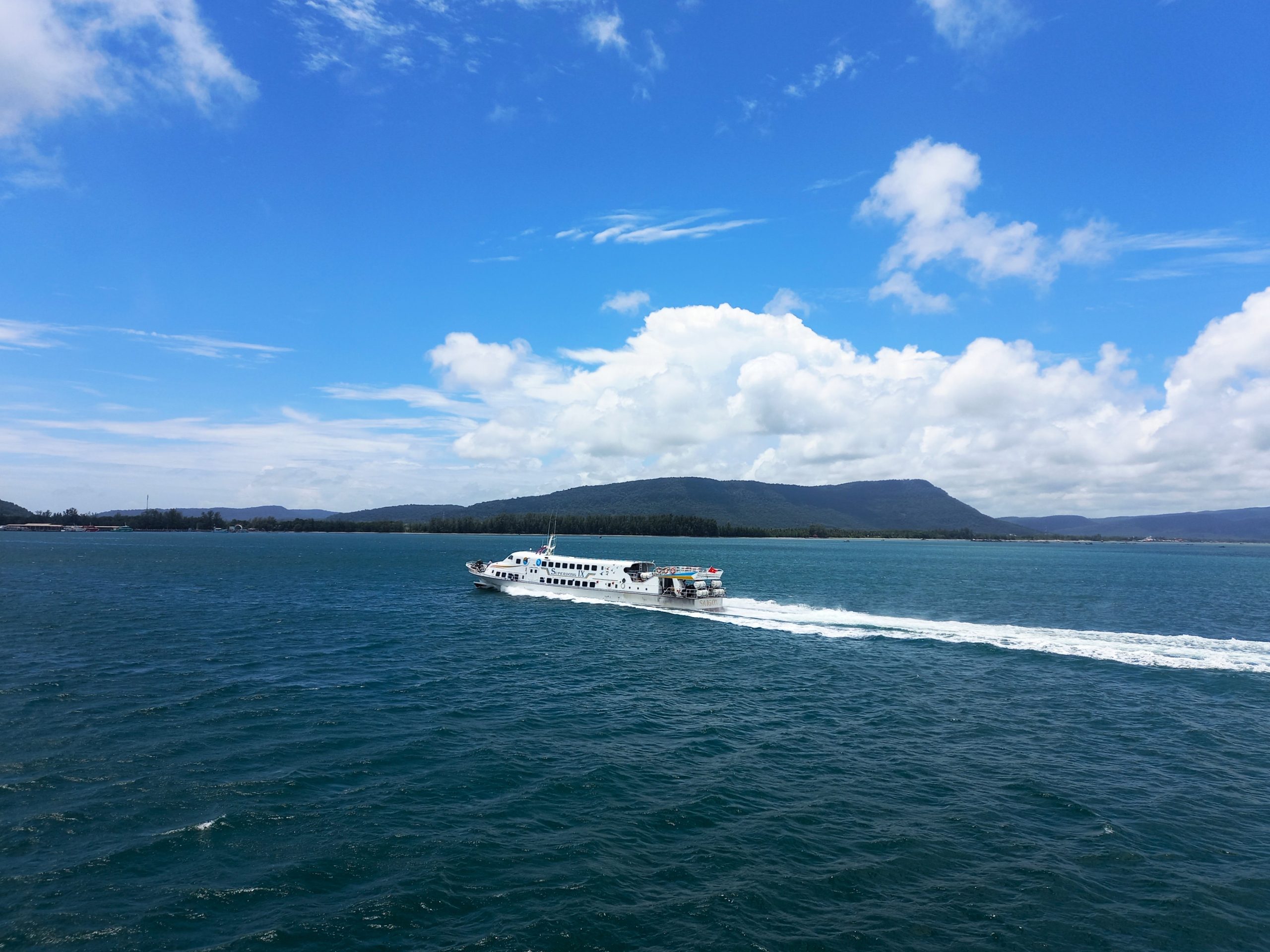 Phu Quoc Island by Boat, Passengers, Motorbikes and Cars