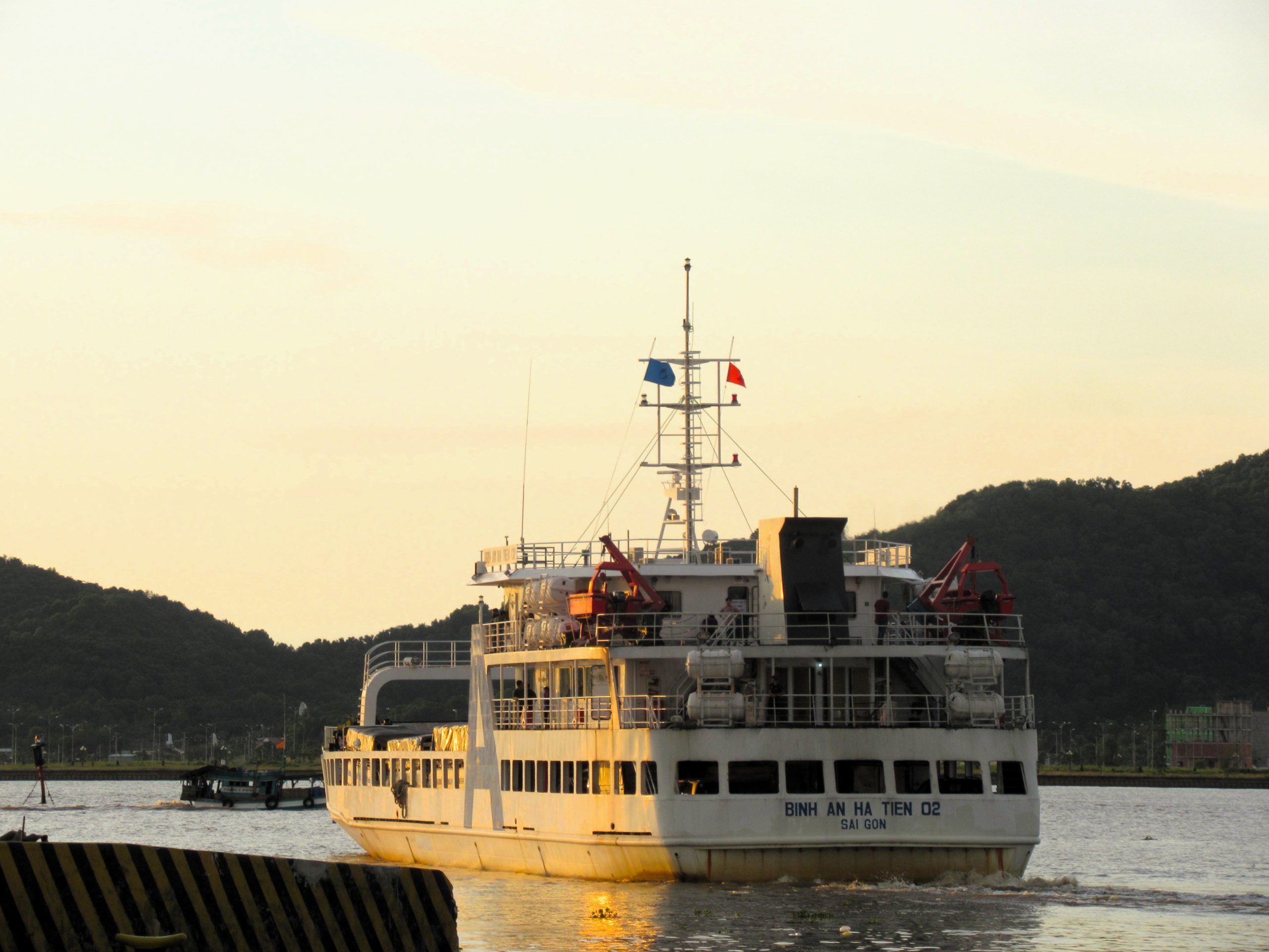 Phu Quoc Island by Boat, Passengers, Motorbikes and Cars