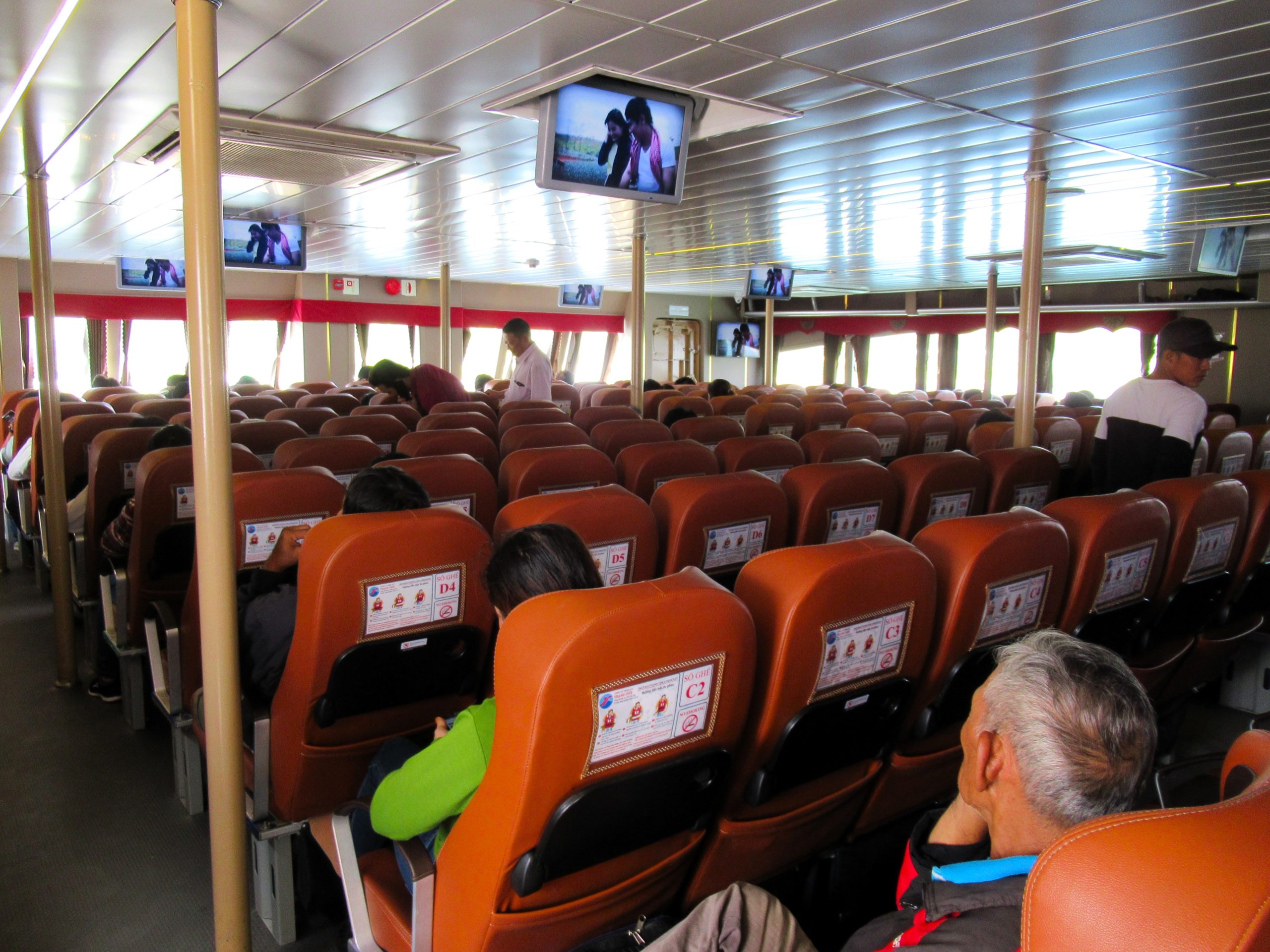 Phu Quoc Island by Boat, Passengers, Motorbikes and Cars