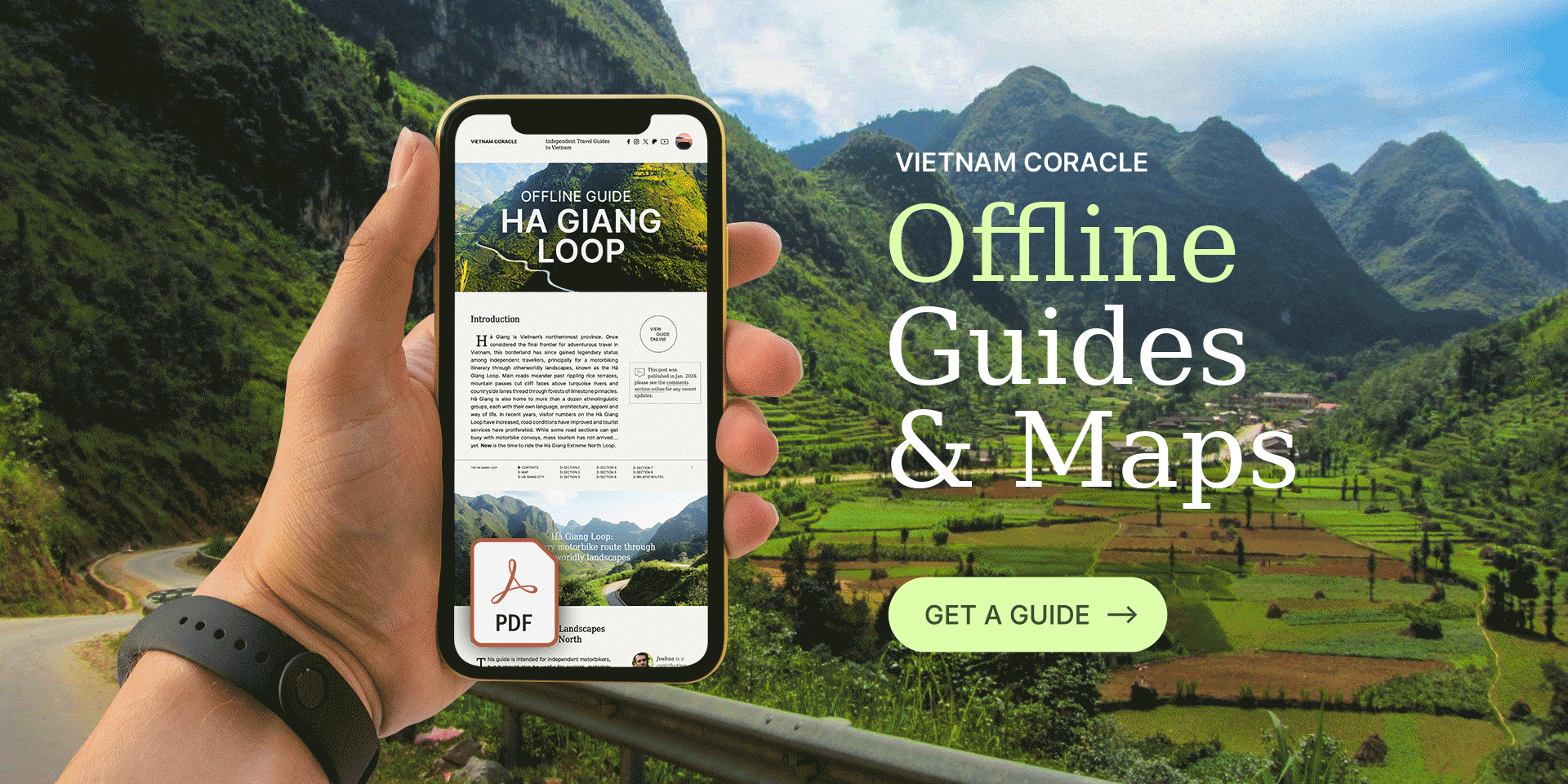 Advertisement banner for Offline Motrobike Guides and Maps