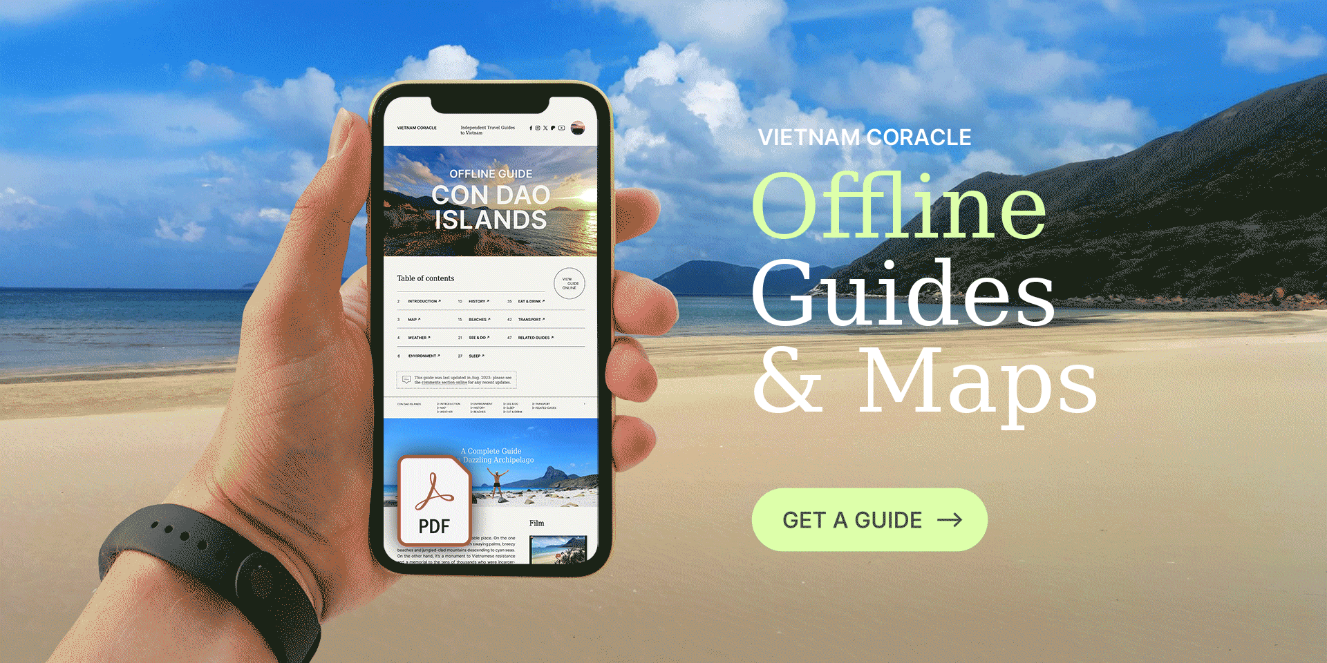Advertisement banner for Offline Motrobike Guides and Maps