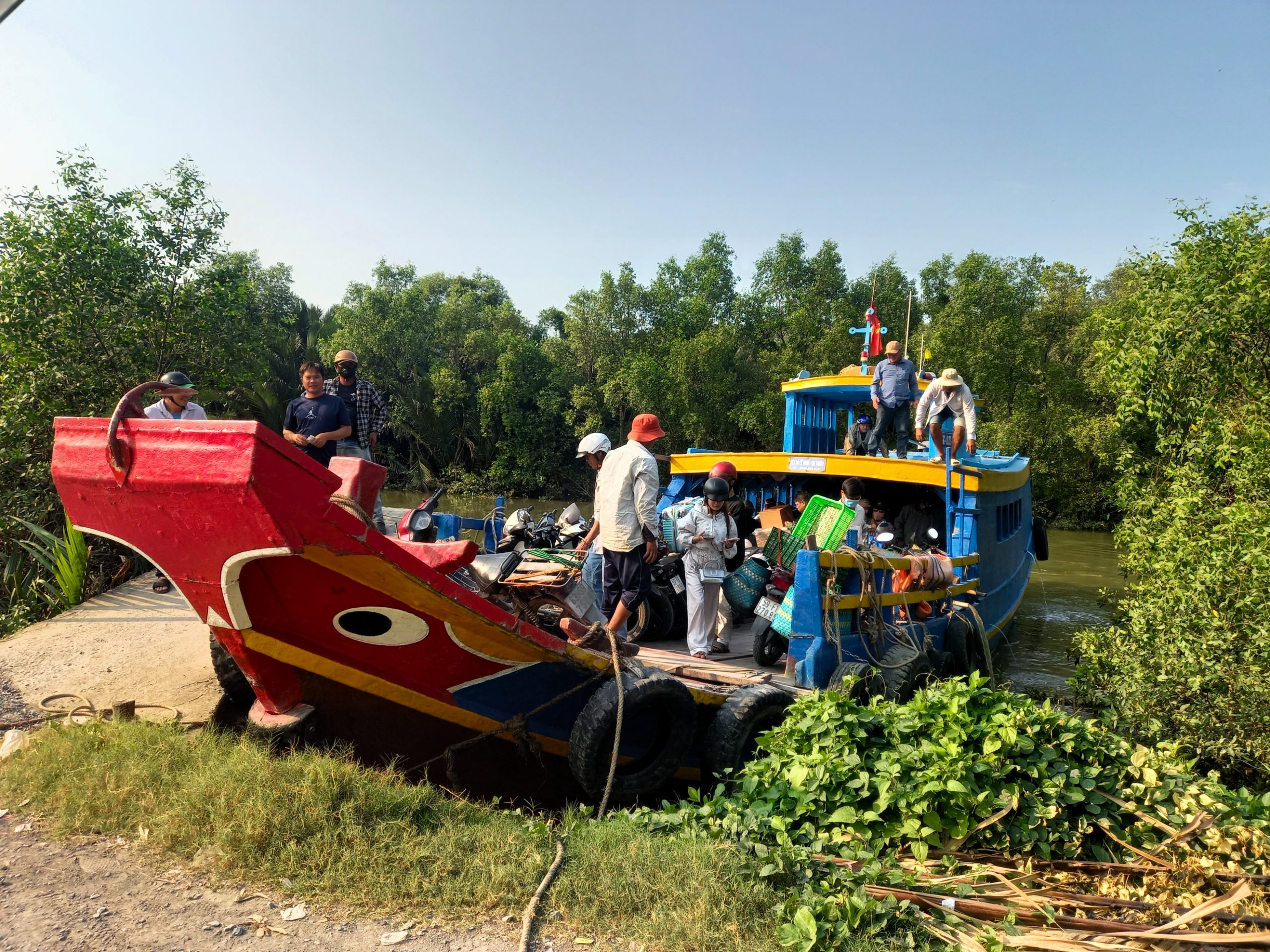 Ly Nhon→Gia Thuan Bike Ferry, Ho Chi Minh City, Vietnam