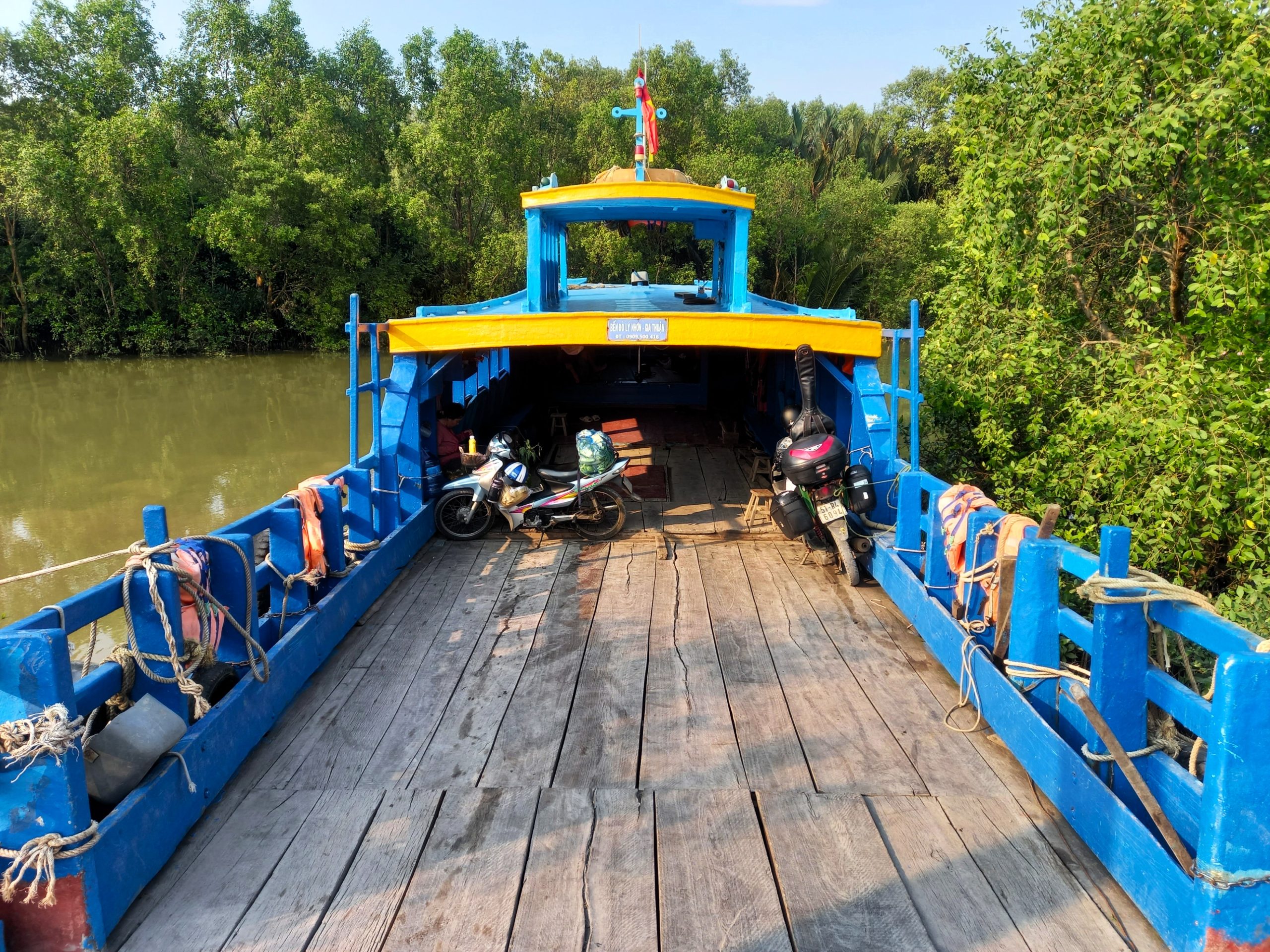 Ly Nhon→Gia Thuan Bike Ferry, Ho Chi Minh City, Vietnam