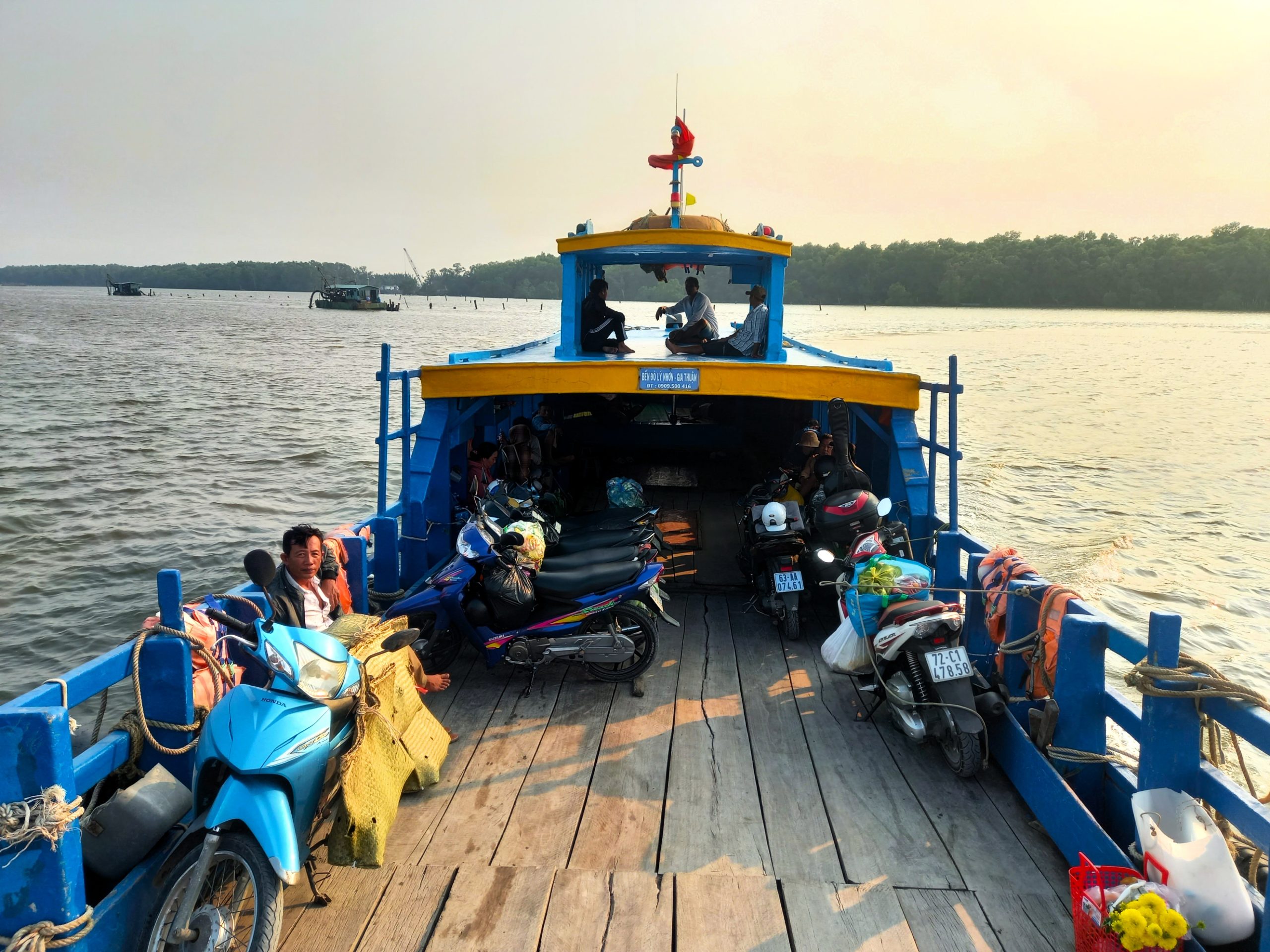 Ly Nhon→Gia Thuan Bike Ferry, Ho Chi Minh City, Vietnam