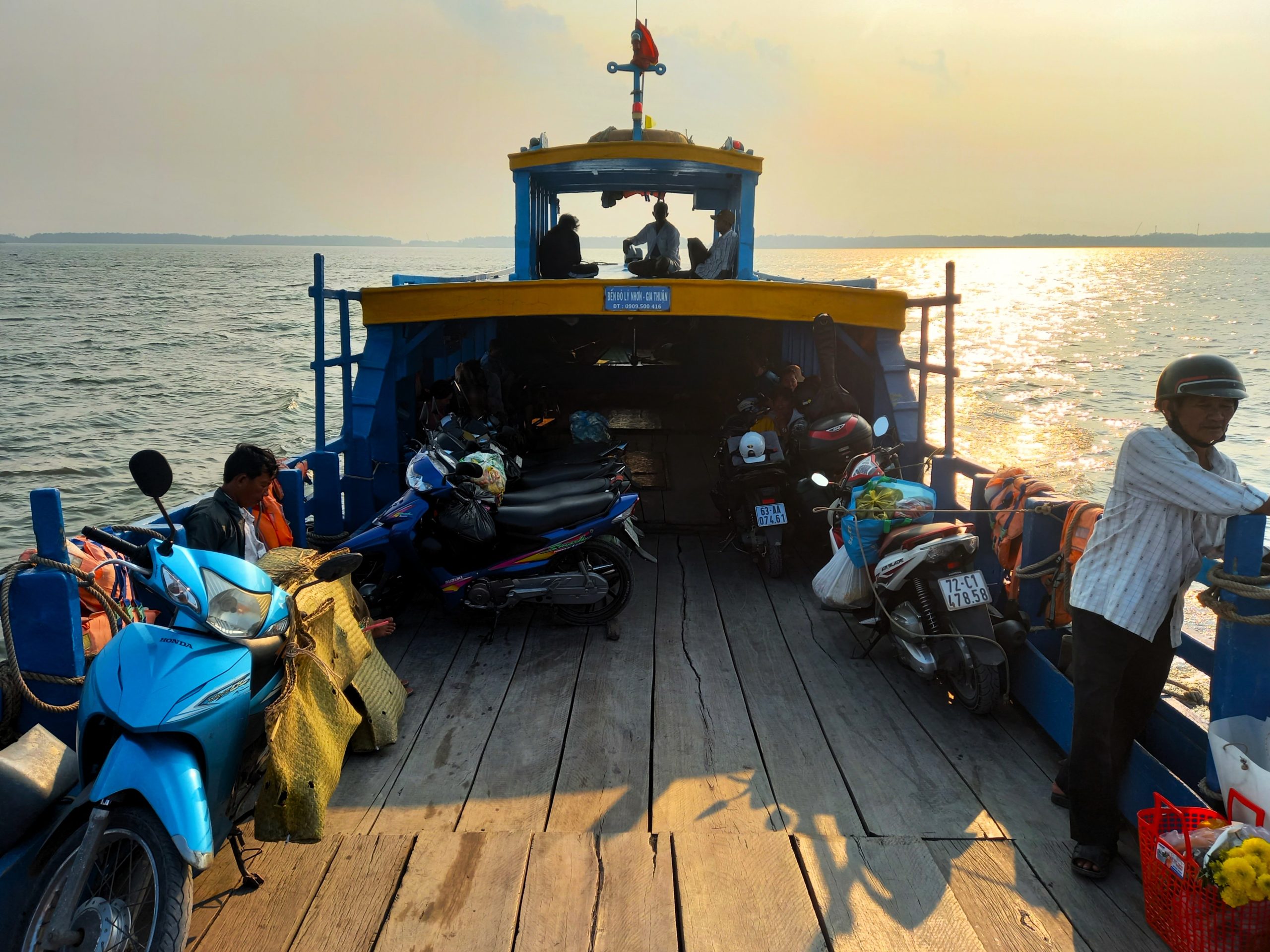 Ly Nhon→Gia Thuan Bike Ferry, Ho Chi Minh City, Vietnam