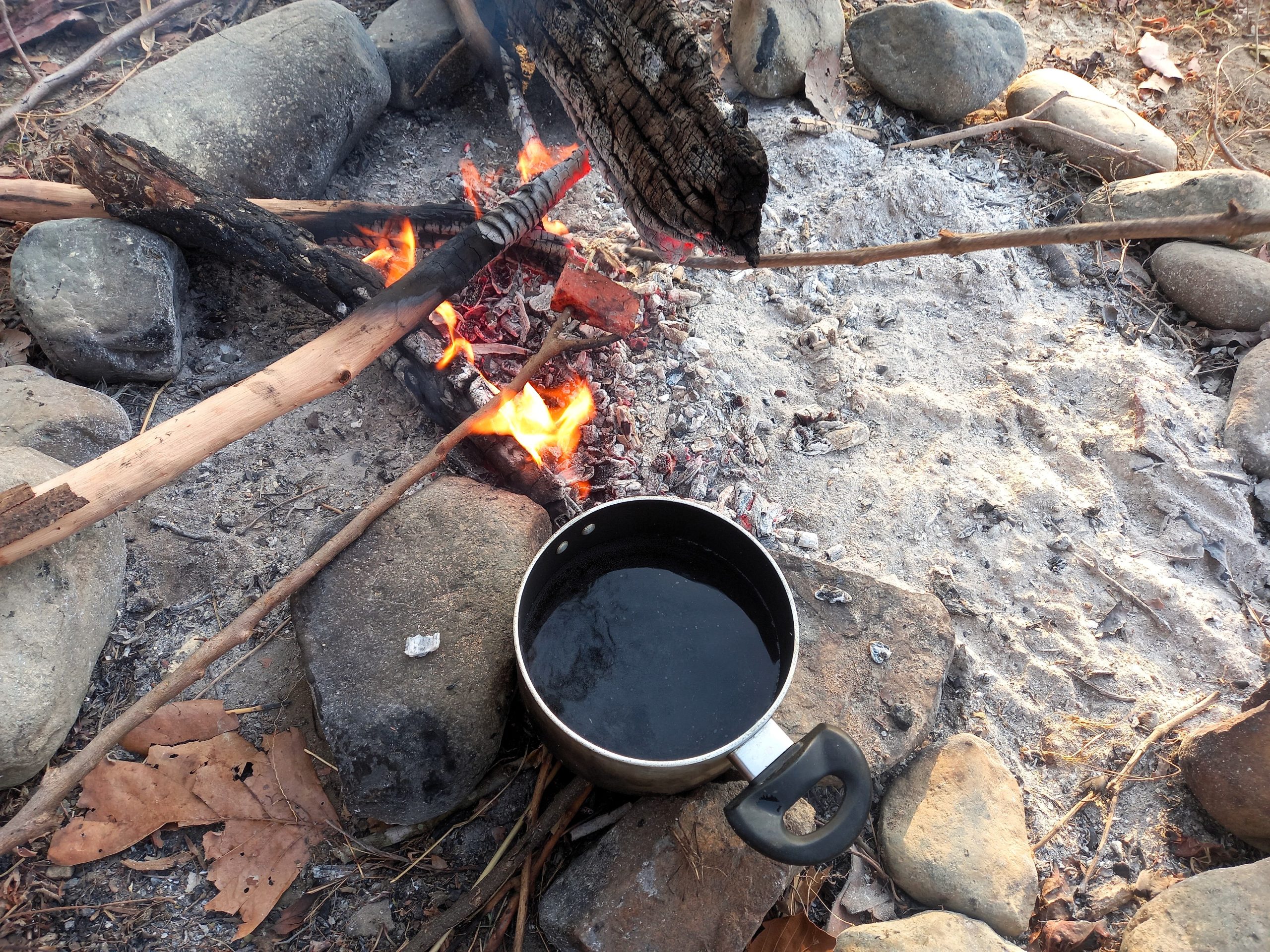 Wild Camping on Lòng Sông River, Vietnam