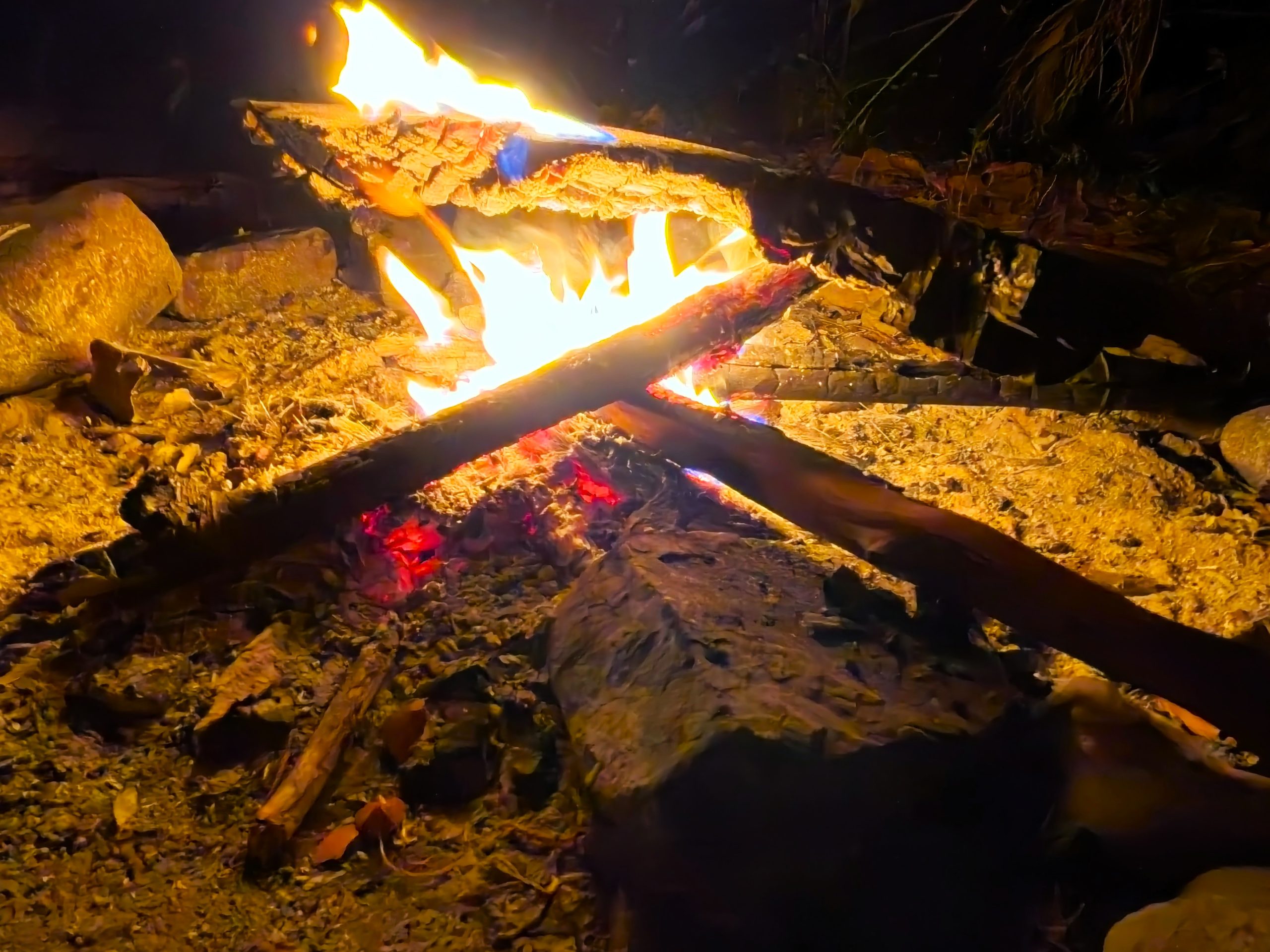 Wild Camping on Lòng Sông River, Vietnam